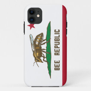 Funda Para iPhone 11 Bandera De La República De Bee