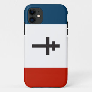 Funda Para iPhone 11 Bandera de la resistencia francesa símbolo de guer