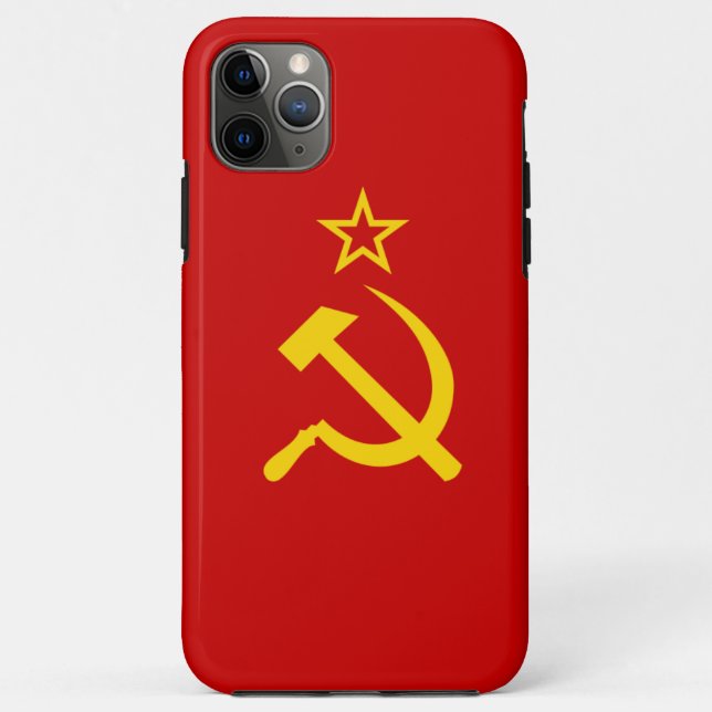 Funda De Case-Mate Para iPhone bandera de la URSS (Reverso)