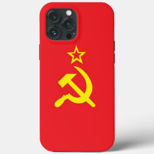Funda Para iPhone 13 Pro Max bandera de la URSS