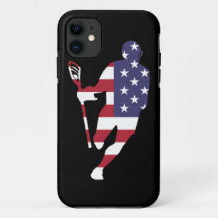 Funda Para iPhone 11 Bandera de LaCrosse IRH los E.E.U.U.
