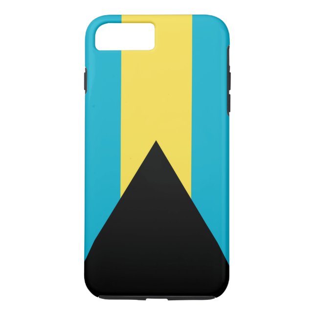 Funda De Case-Mate Para iPhone Bandera de las Bahamas (Reverso)