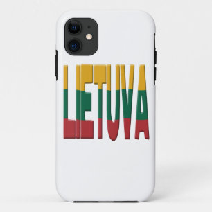 Funda Para iPhone 11 Bandera de Lituania