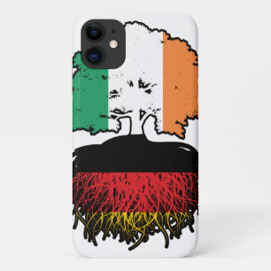 Funda Para iPhone 11 Bandera de los árboles de Irlanda de Alemania