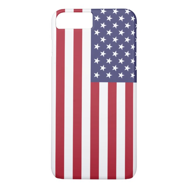 Funda De Case-Mate Para iPhone Bandera de los Estados Unidos (Reverso)