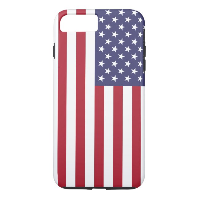Funda De Case-Mate Para iPhone Bandera de los Estados Unidos (Reverso)