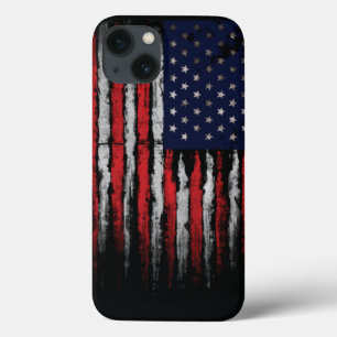Funda Para iPhone 13 Bandera de los Estados Unidos