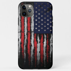 Funda Para iPhone 11 Pro Max Bandera de los Estados Unidos