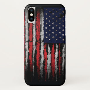 Funda Para iPhone X Bandera de los Estados Unidos
