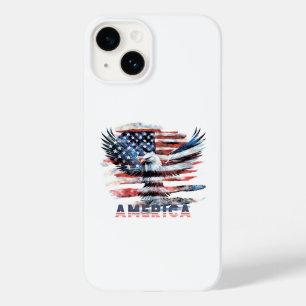 Funda Para iPhone 14 De Case-Mate Bandera de los Estados Unidos. América