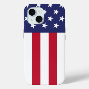 Funda Para iPhone 15 Bandera de los Estados Unidos de América