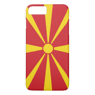 Funda Para iPhone 8 Plus/7 Plus Bandera de Macedonia