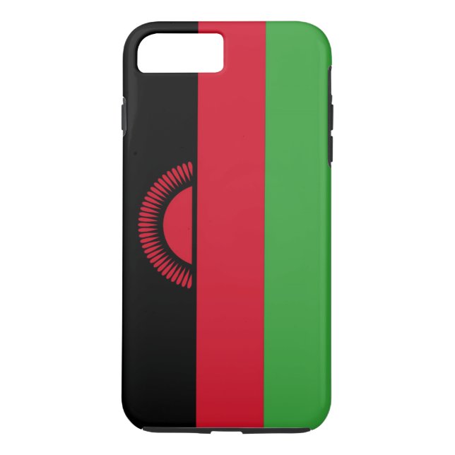 Funda De Case-Mate Para iPhone Bandera de Malawi (Reverso)