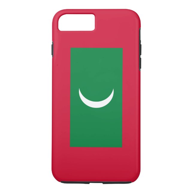 Funda De Case-Mate Para iPhone Bandera de Maldivas (Reverso)