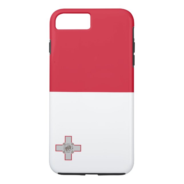 Funda De Case-Mate Para iPhone Bandera de Malta (Reverso)