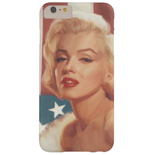 Funda De Case-Mate Para iPhone Bandera de Marilyn (Reverso)