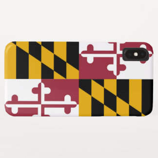 Funda Para iPhone XS Max Bandera de Maryland