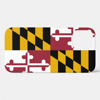 Funda Para iPhone 12 Bandera de Maryland