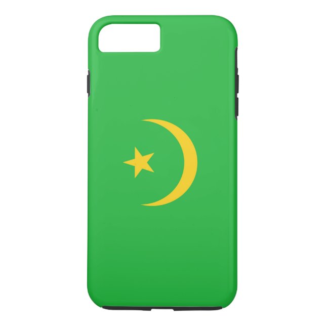 Funda De Case-Mate Para iPhone Bandera de Mauritania (Reverso)