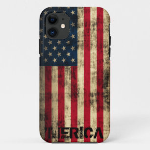 title_seo2 Bandera de Merica del Grunge personalizado del