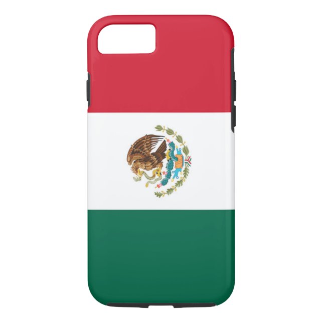 Funda De Case-Mate Para iPhone Bandera de México (Reverso)