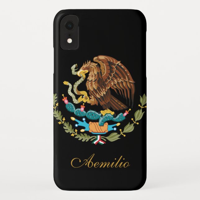Funda De Case-Mate Para iPhone Bandera de México (Reverso)