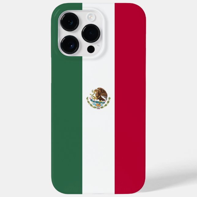 Funda De Case-Mate Para iPhone Bandera de México (Reverso)