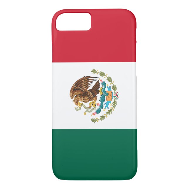 Funda De Case-Mate Para iPhone Bandera de México (Reverso)
