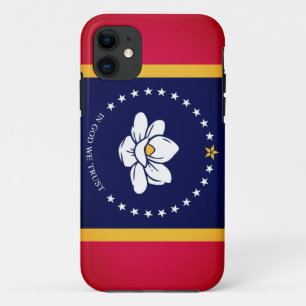 Funda Para iPhone 11 Bandera de Misisipi (2020)