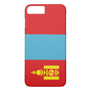 Funda Para iPhone 8 Plus/7 Plus Bandera de Mongolia