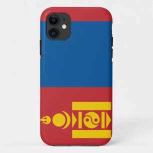 Funda Para iPhone 11 Bandera de Mongolia