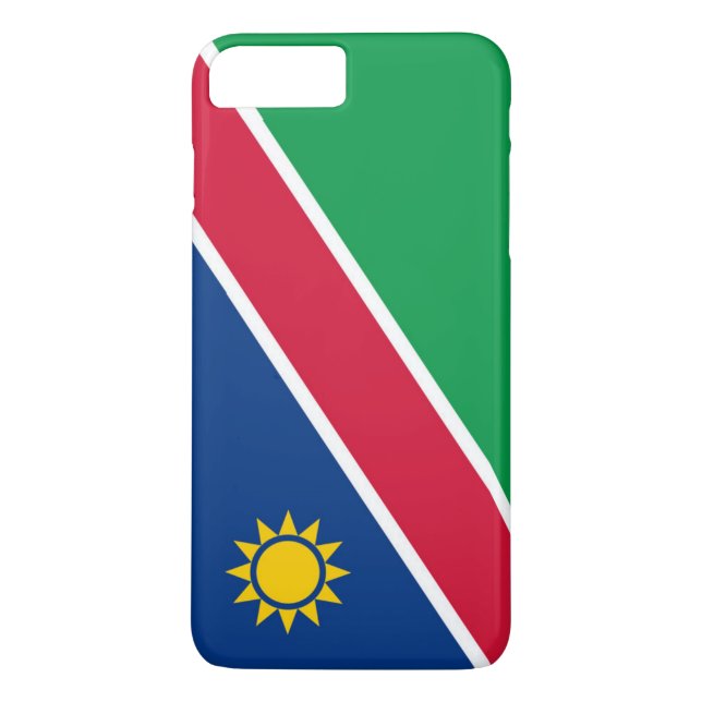 Funda De Case-Mate Para iPhone Bandera de Namibia (Reverso)