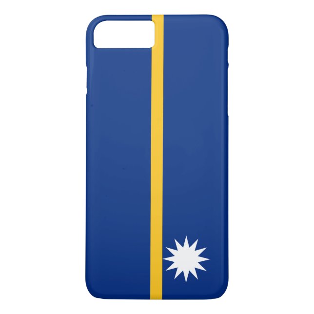 Funda De Case-Mate Para iPhone Bandera de Nauru (Reverso)
