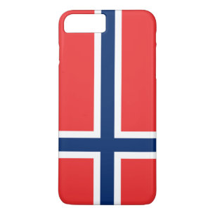 Funda Para iPhone 8 Plus/7 Plus Bandera de Noruega