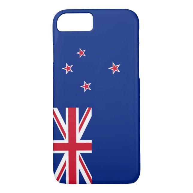 Funda De Case-Mate Para iPhone Bandera de Nueva Zelanda (Reverso)
