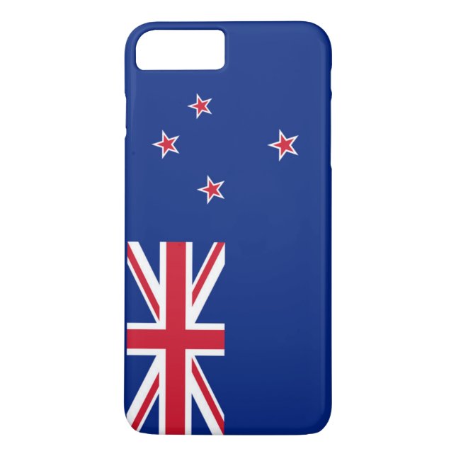Funda De Case-Mate Para iPhone Bandera de Nueva Zelanda (Reverso)