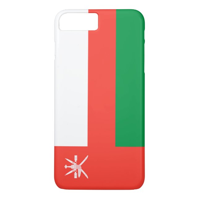 Funda De Case-Mate Para iPhone Bandera de Omán (Reverso)