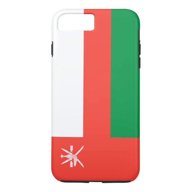 Funda De Case-Mate Para iPhone Bandera de Omán (Reverso)