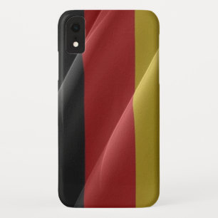 Funda Para iPhone XR Bandera de ondeo alemana -