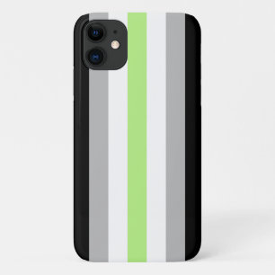 Funda Para iPhone 11 Bandera de orgullo Agender
