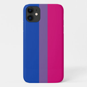 Funda Para iPhone 11 Bandera de orgullo bisexual
