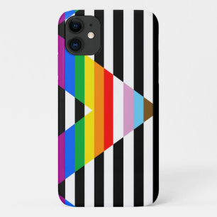 Funda Para iPhone 11 Bandera de orgullo de progreso de aliado