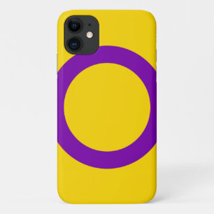 Funda Para iPhone 11 Bandera de Orgullo Intersexual