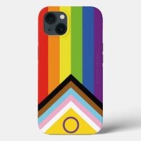 Bandera de orgullo intersexual de SlipperyJoe's fo