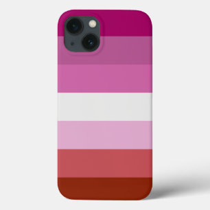 Funda Para iPhone 13 Bandera de orgullo lésbico LGBTQ