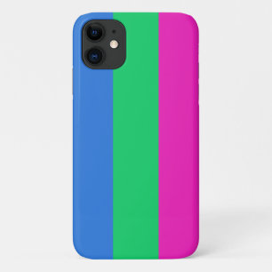 Funda Para iPhone 11 Bandera de orgullo polissexual