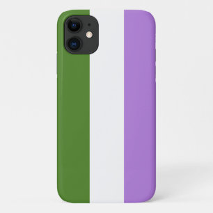 Funda Para iPhone 11 Bandera de Orgullo Queer