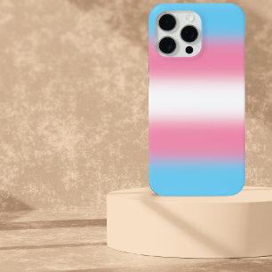 Funda Para iPhone 15 Pro Max Bandera de Orgullo Transgénero Gradiente - Bandera