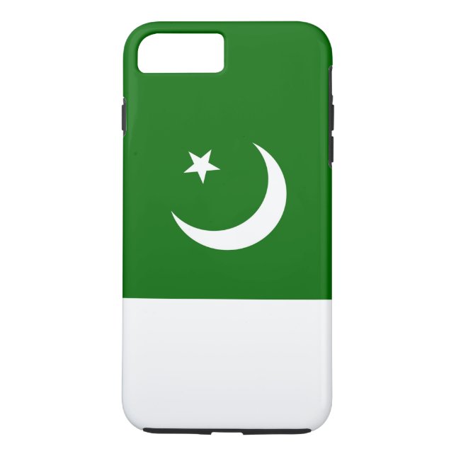 Funda De Case-Mate Para iPhone Bandera de Pakistán (Reverso)