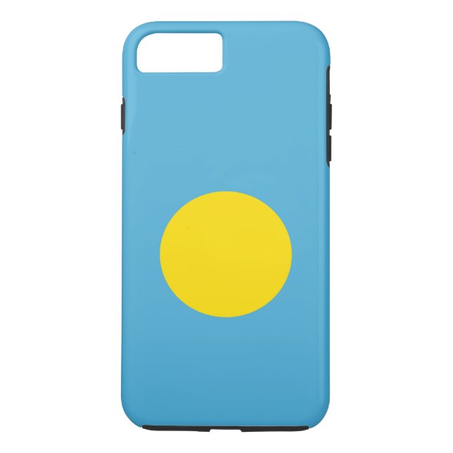 Funda De Case-Mate Para iPhone Bandera de Palau (Reverso)